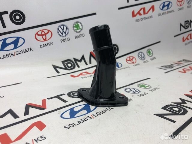 Корпус термостата Hyundai solaris 1 kia rio 3 Корп