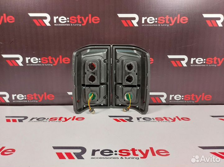 Фонари задние Nissan Patrol 60 Красно-Черные Диод