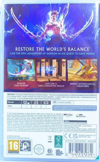Prince of Persia: The Lost Crown (Switch) б/у