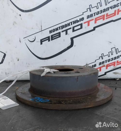 Диск тормозной toyota. noah picnic sienna voxy. ZRR85G ZRR85W ZWR80G ZWR80W задний правый левый толщ