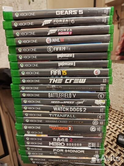 Игры на xbox One диски