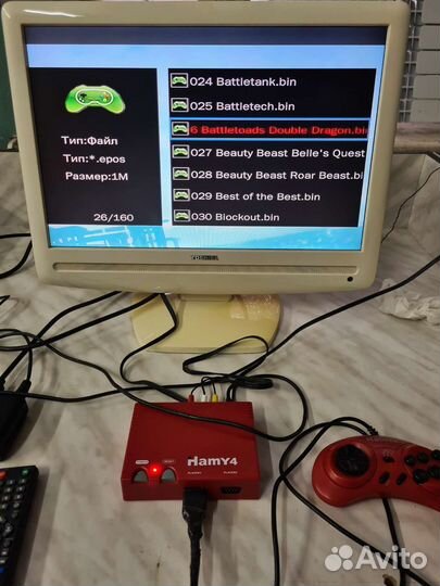 Игровая приставка hamy-4 - 2В1 sega + dendy