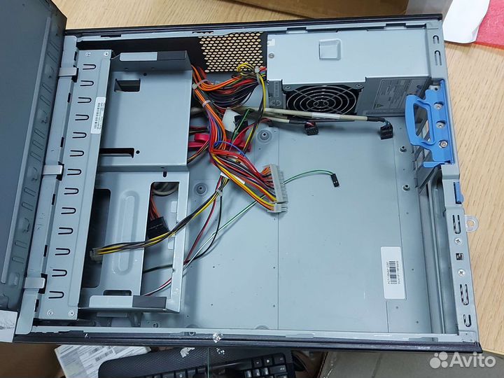 Корпус Desktop, горизонтальный mATX с б/п 250w