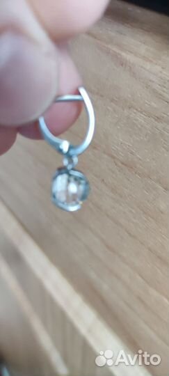 Серебряные серьги