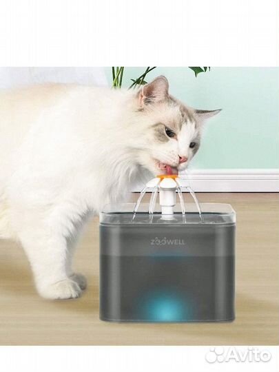 Поилка для кошек и собак zoowell Pet