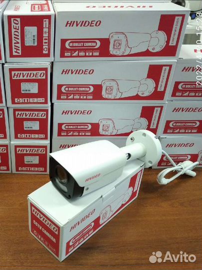 IP камера 4 Мп, full color, POE, наружная