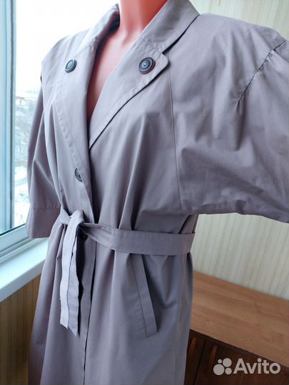 Плащ тренч женский винтажный 46-48