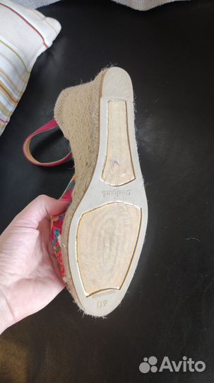 Босоножки эспадрильи desigual