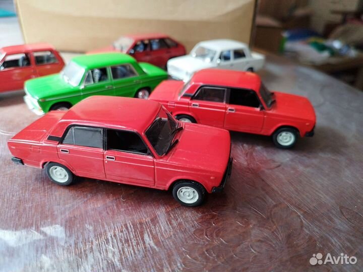 Модели СССР автолегенды ваз жигули