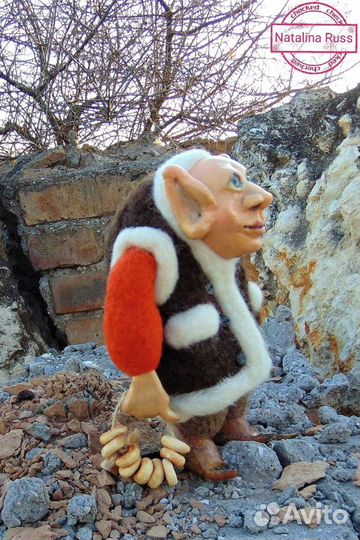 Мужчек Домоседушка кукла авторская работа