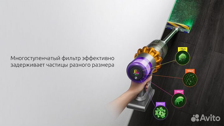 Пылесос Dyson V15 Absolute Detect Vacuum Cleaner