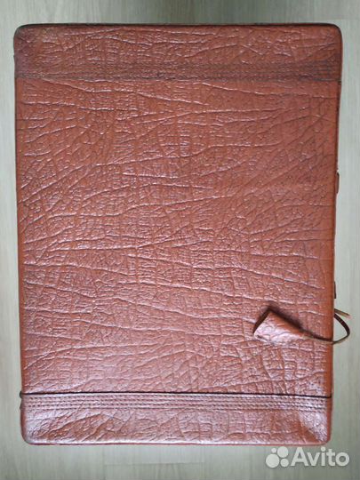 Дипломат из натуральной кожи