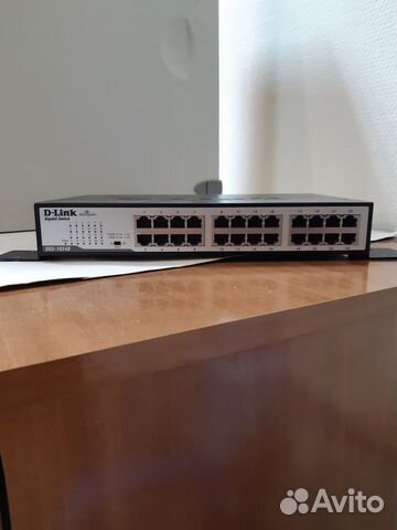 Коммутатор гигабитный 24