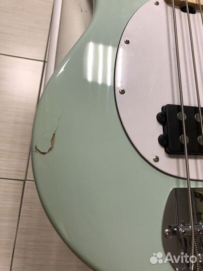 Бас-гитара sterling StingRay Mint Green