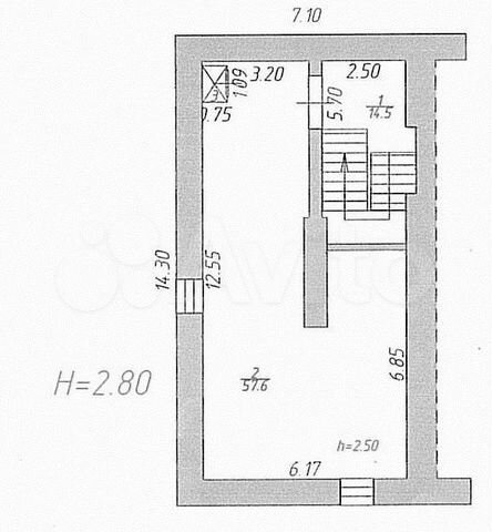 Склад, 87.7 м²