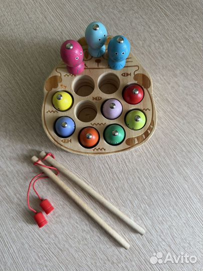 Развивающие игрушки магнитная рыбалка