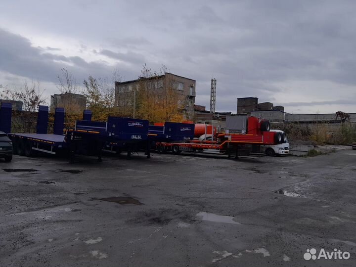 Полуприцеп трал (тяжеловоз) Saab 9891, 2023