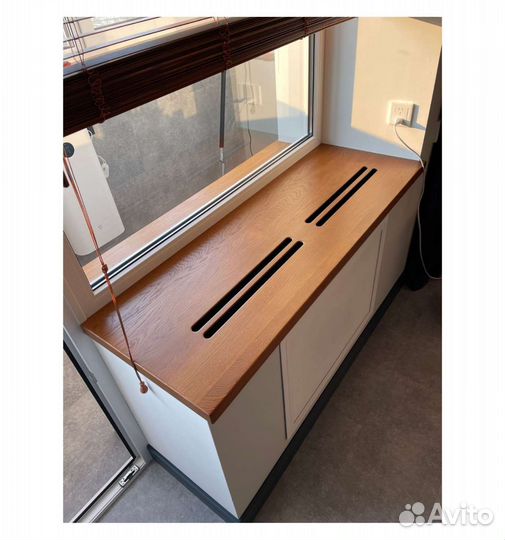 Подоконник деревянный