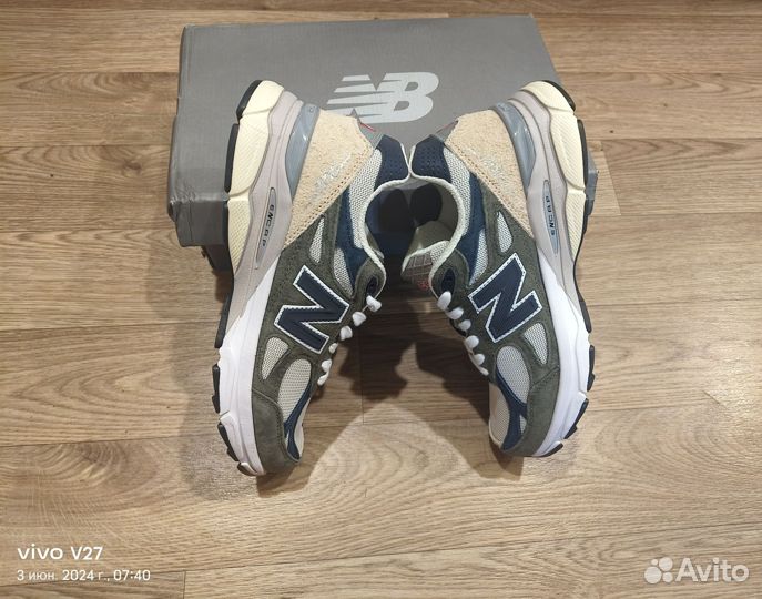 Кроссовки мужские новые New balance 990 v3 люкс