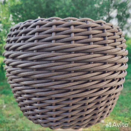 Кашпо из ротанга 12 литров