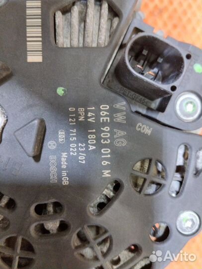 Генератор передний Audi A6 C6 4F BDX 2008