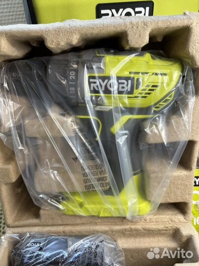 Новый шуруповерт ryobi R18DD3-115S