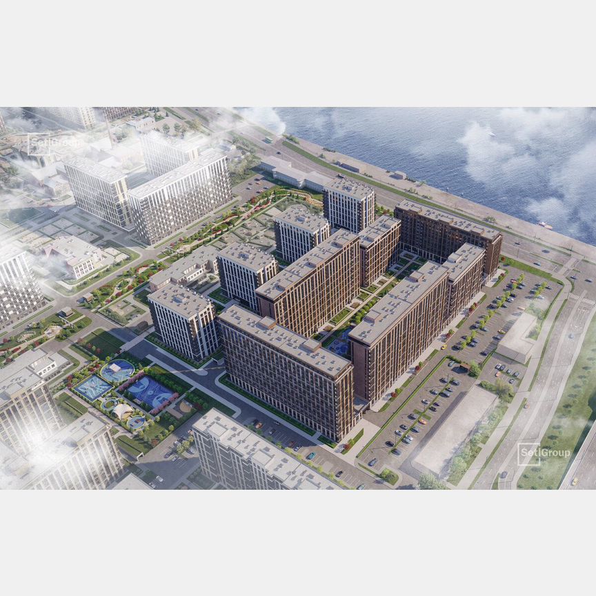 1-к. квартира, 32,9 м², 12/17 эт.