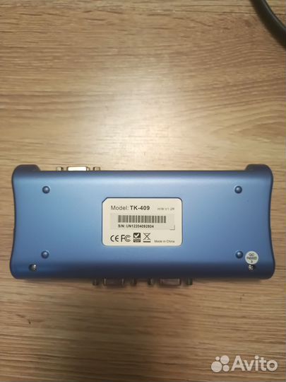 Переключатель/адаптер kvm trend net tk-409