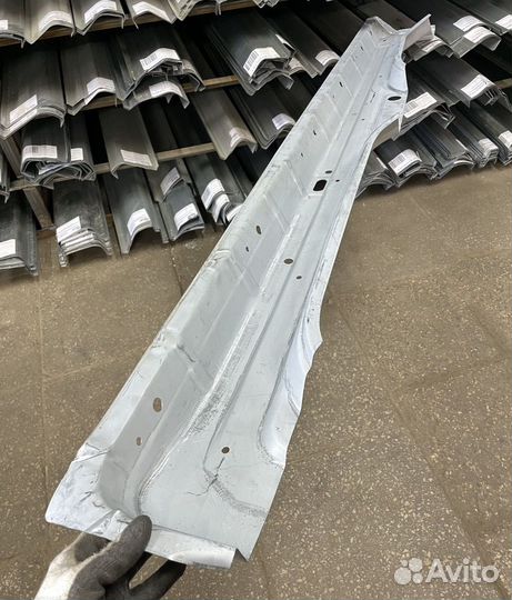 Порог левый Opel Vectra C 2002-2008 (Polcar)