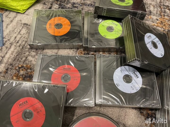 Диски Mirex CD DVD BD новые