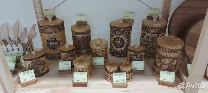 Туеса из бересты