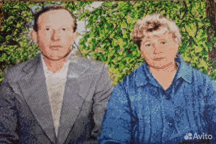 Алмазная мозаика по фото - производство