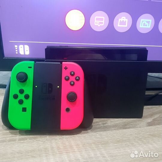 Nintendo Switch прошита + 64гб + комплект