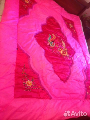 Антикварное китайское одеяло