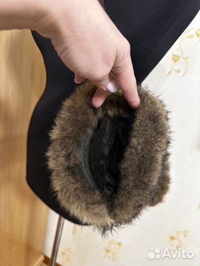 Сумка муфта винтажная итальянская