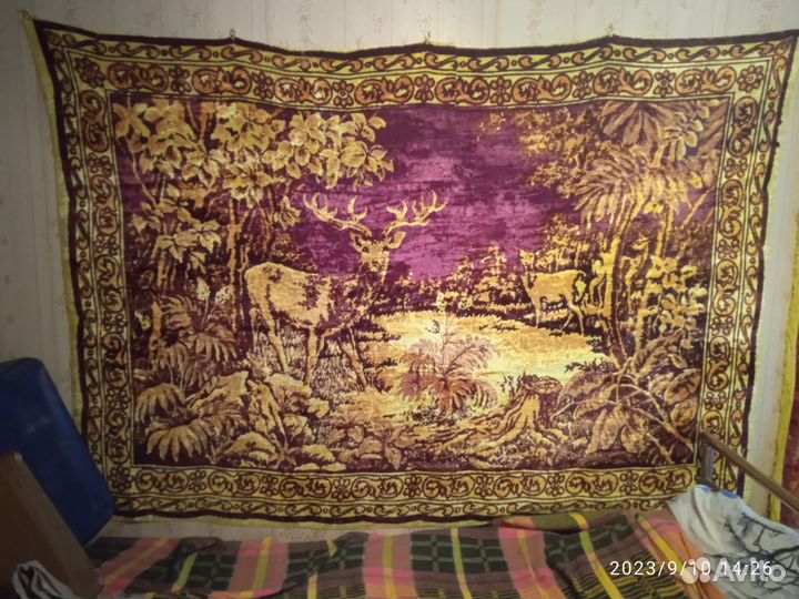 Ковёр СССР Олени 2 шт