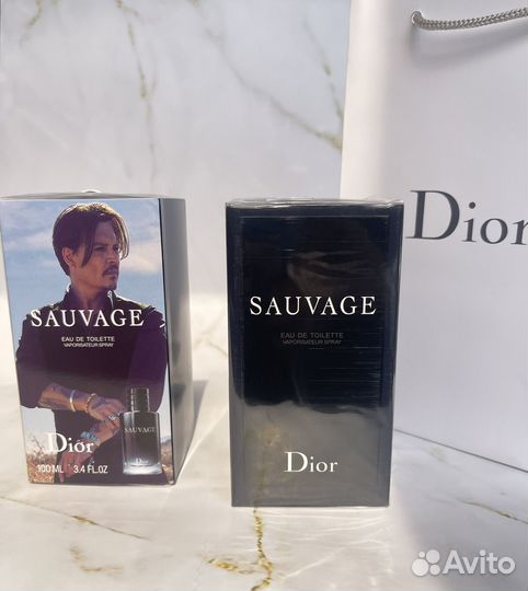 Мужские духи dior sauvage 100ml