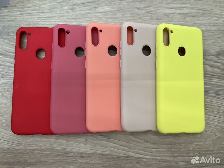 Чехол силиконовый на Samsung A11/M11