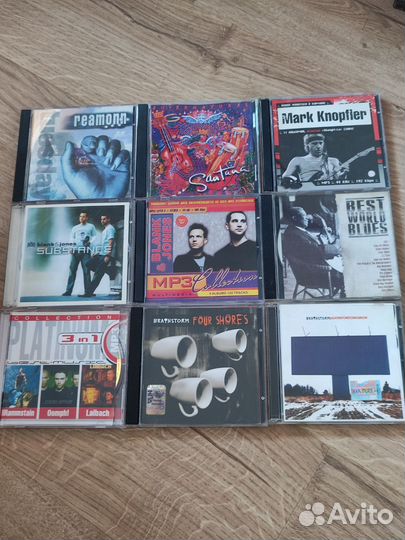 CD. Рок. Pink Floyd, Deep Purple, LED Zeppelin, Ra