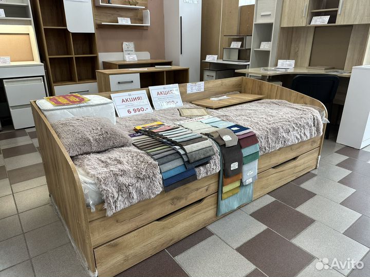 Детская кровать с ящиками от производителя