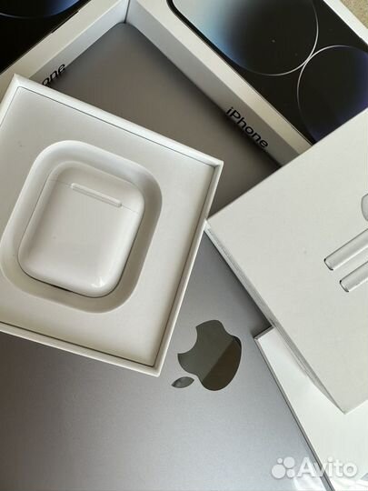 Airpods 2 Original (гарантия до 14.10.2023)