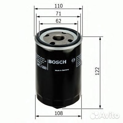 Масляный фильтр 0451203223 bosch