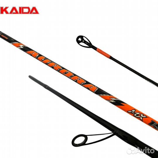 Спиннинг kaida aurora, тест 3-14g 1,98m