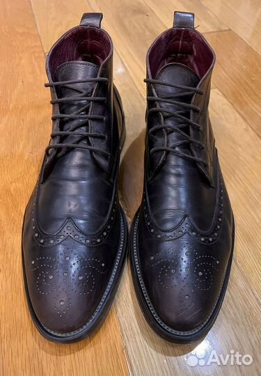 Ботинки дерби мужские