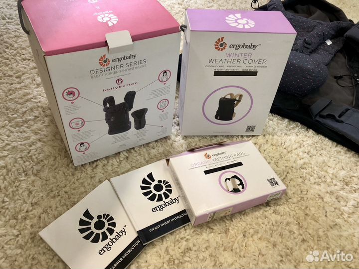Эргобеби переноска/рюкзачок для детей. Оригинал