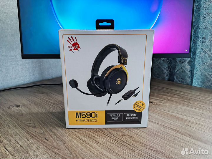 Наушники A4Tech Bloody M590i