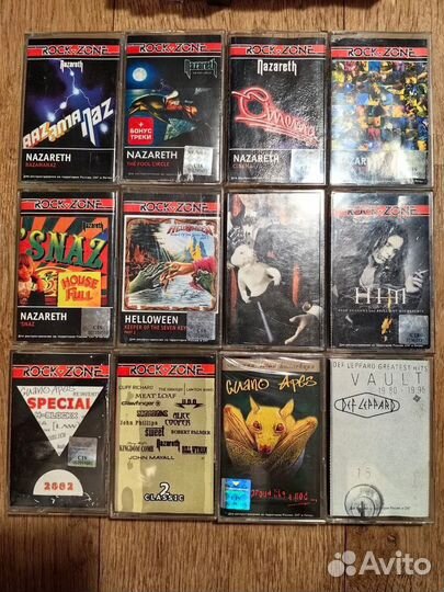 Аудиокассеты лицензионные