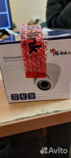 Камера видеонаблюдения купольная 2мп