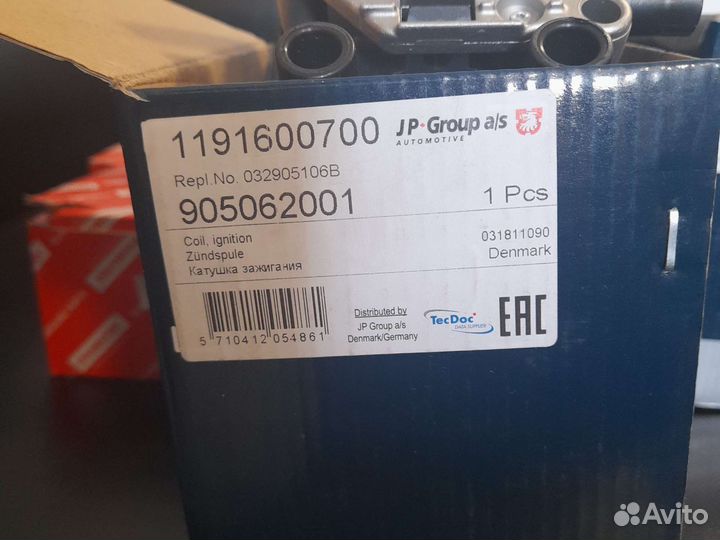 Катушка зажигания volkswagen