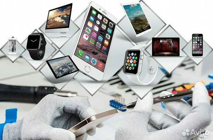 Ремонт сотовых телефонов, мобильной техники